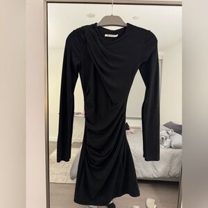 Alexander Wang Black Long Sleeve Dress XS